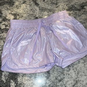Zy is purple shorts never worn